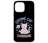 Carcasa para iPhone 13 Pro MAX Comuna Cosmic Cat - Gatito meditando