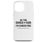 Carcasa para iPhone 13 Pro MAX Conciencia sobre el Melanoma Soy una fe Cristiana Libre de cáncer de Melanoma