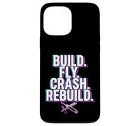Carcasa para iPhone 13 Pro MAX Construir Fly Crash Rebuild Divertido Drone Pilot Design