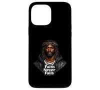 Carcasa para iPhone 13 Pro MAX Cool Black Jesus, Cristianismo, Iglesia, Cristo, Jesús