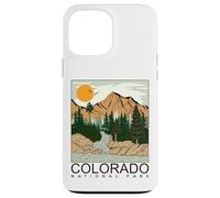 Carcasa para iPhone 13 Pro MAX Cool Colorado The Rocky Mountains Illustration Graphic