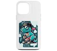 Carcasa para iPhone 13 Pro MAX Cool Skate Dino Baby Dinosaur Cartoon for Kids
