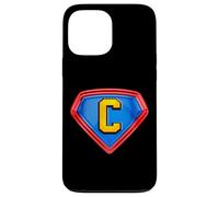 Carcasa para iPhone 13 Pro MAX Cool Super C Alphabet Cute Initial Monogram Letter C Graphic