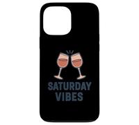 Carcasa para iPhone 13 Pro MAX Copas de Vino Saturday Vibes
