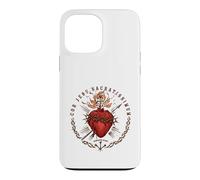 Carcasa para iPhone 13 Pro MAX Cor Jesu Sacratissimum Sagrado Corazón Tradicional Católico