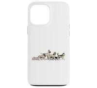 Carcasa para iPhone 13 Pro MAX Corgi de Estilo Retro para Perros, Boxeador, Husky, Chihuahua Basset Hound