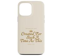 Carcasa para iPhone 13 Pro MAX Corona Ester 4:14 Creó Tal Tiempo Fe