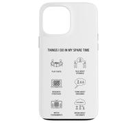 Carcasa para iPhone 13 Pro MAX Cosas Que Hago en mi Tiempo Libre - Amante del ajedrez