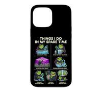 Carcasa para iPhone 13 Pro MAX Cosas Que Hago en mi Tiempo Libre Jardinería hidropónica Rana Meme