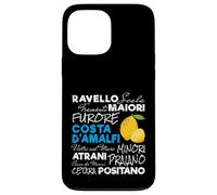 Carcasa para iPhone 13 Pro MAX Costa d'Amalfi limón Italia Vintage Amalfi Coast Souvenir