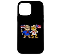 Carcasa para iPhone 13 Pro MAX Costa Rica Puerto Rico Raíces Bandera Costarricense