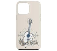 Carcasa para iPhone 13 Pro MAX Country Music Guitarra Soundwave Retro Western Cowgirl