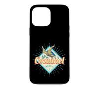 Carcasa para iPhone 13 Pro MAX Cozumel Isla México Retro Tortuga Vintage Yucatán Recuerdo