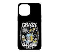 Carcasa para iPhone 13 Pro MAX Crazy Cleaning Lady Conserje