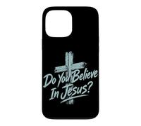 Carcasa para iPhone 13 Pro MAX ¿Crees En Jesús Cruz Cristiana Fe Religioso