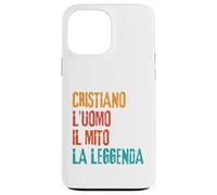 Carcasa para iPhone 13 Pro MAX Cristiano L'Uomo Il Mito La Leggenda Festa di Compleanno