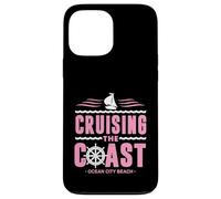 Carcasa para iPhone 13 Pro MAX Crucero por la Costa Ocean City Beach Maryland Velero