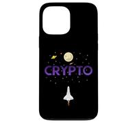 Carcasa para iPhone 13 Pro MAX Cryptocurrency Space Rocket Crypto Go Up Only In Crypto