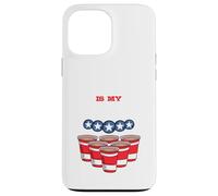 Carcasa para iPhone 13 Pro MAX Cualquier Agujero es mi Objetivo: Juego de Fiesta Pong, Beirut Uni/College