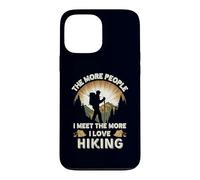 Carcasa para iPhone 13 Pro MAX Cuantas más Personas conozco, más me Encanta el Senderismo Retro Camping