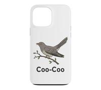 Carcasa para iPhone 13 Pro MAX Cuckoo Bird Meme Diciendo Coo-Coo Pájaro India Cuckoo Birds