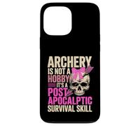 Carcasa para iPhone 13 Pro MAX Cute Archery Girl Not A Hobby It's Post Apocalyptic Skill