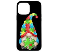 Carcasa para iPhone 13 Pro MAX Cute Autism Awareness GNOME Puzzle Piece For Autism Teacher