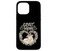 Carcasa para iPhone 13 Pro MAX Cute Floral Goat Mom Homestead Farmer Mother