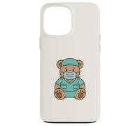 Carcasa para iPhone 13 Pro MAX Cute Surgical Nurse Teddy Bear Student Operating Room Staff