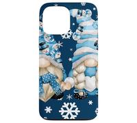 Carcasa para iPhone 13 Pro MAX Cute Winter Gnomes with Snowflakes Snowball Decor & Snowman