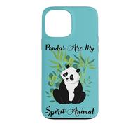 Carcasa para iPhone 13 Pro MAX Cute Womens Girls Kids Cute My Spirit Animal Panda Lover