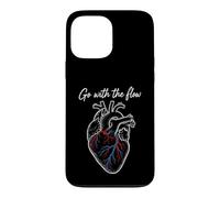 Carcasa para iPhone 13 Pro MAX CVICU Cardiac Nurse Anatomy Cardiology Cardiologist Heart