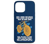 Carcasa para iPhone 13 Pro MAX Cycle Sport Yep I Rode 100 Miles Funny Sarcasm Cita Ciclista