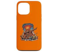 Carcasa para iPhone 13 Pro MAX Dabbing Volcano Geography Volcanologist Scary Dinosaur