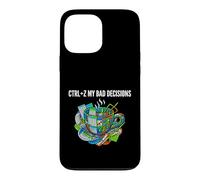 Carcasa para iPhone 13 Pro MAX Data Analyst Funny Ctrl Z My Bad Decisions