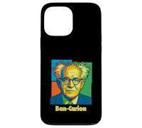 Carcasa para iPhone 13 Pro MAX David Ben Gurion Primer Ministro de Israel Retro Cool