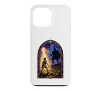 Carcasa para iPhone 13 Pro MAX David Y Goliat Catedral gótica Medieval Mosaico Escena artística