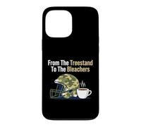 Carcasa para iPhone 13 Pro MAX De The Treestand a The Bleachers Sports Hunting Dad