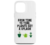Carcasa para iPhone 13 Pro MAX De Vez en Cuando Las Plantas se Dan un chapuzón