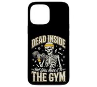 Carcasa para iPhone 13 Pro MAX Dead Inside But Still Made It To The Gym Culturista
