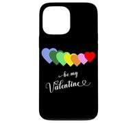 Carcasa para iPhone 13 Pro MAX Declaración Elegante para el día de San Valentín corazón Amor ser mi