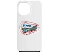 Carcasa para iPhone 13 Pro MAX Delaware Water Gap - Mosquetón de Escalada
