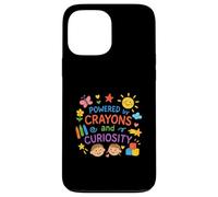 Carcasa para iPhone 13 Pro MAX Desarrollado por crayones y curiosidad Divertidos para niños de jardín de Infantes