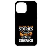 Carcasa para iPhone 13 Pro MAX Descubriendo Historias Debajo de la detección de Metales Superficiales