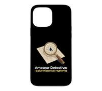 Carcasa para iPhone 13 Pro MAX Detective Amateur Resuelvo Misterios Históricos Investigador
