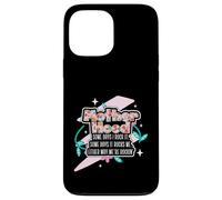 Carcasa para iPhone 13 Pro MAX Día de la Madre Orgullosa Mamá Maternidad Algunos Días I Rock It