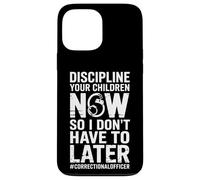 Carcasa para iPhone 13 Pro MAX Disciplina Divertida Que Sus Hijos Dicen Oficial correccional