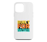 Carcasa para iPhone 13 Pro MAX Diseñado para más Texto Diseño de Estilo 3D