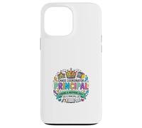 Carcasa para iPhone 13 Pro MAX Diseño Colorido de Agradecimiento Principal de liderazgo Escolar