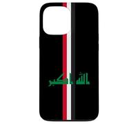 Carcasa para iPhone 13 Pro MAX Diseño de Bandera de Irak, hogar de IRQ Bagdad, Orgullo iraquí, Amo a Irak
